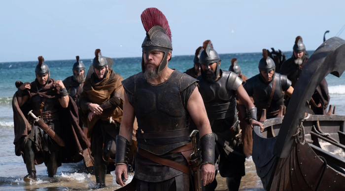 Matt Damon đảm nhận vai Odysseus trong bom tấn sử thi mới của Christopher Nolan. Ảnh: NSX