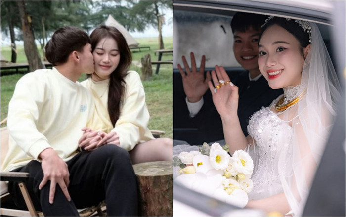 Cô giáo Nguyễn Linh - bà xã cầu thủ Hồ Văn Cường quê ở Nghệ An.