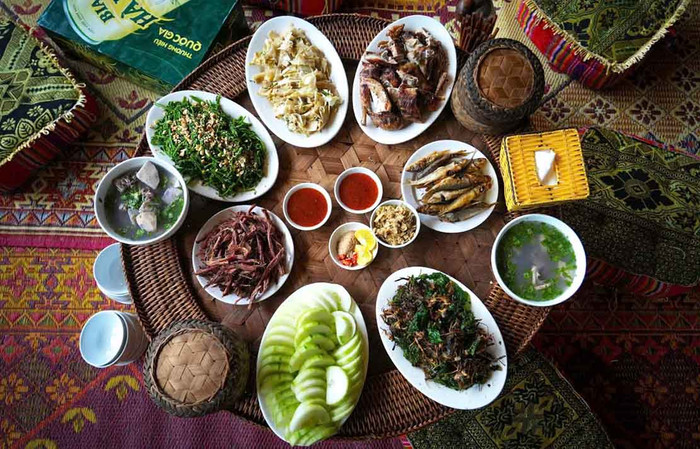 Văn hóa ẩm thực của người Thái. Ảnh: Ngọc Anh/báo Lao Động&nbsp;