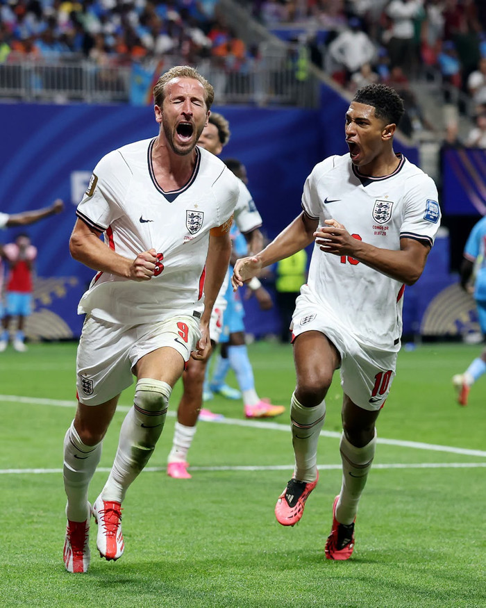 HLV Thomas Tuchel dành nhiều lời khen cho Harry Kane sau màn ngược dòng nghẹt thở của tuyển Anh tại World Cup 2026. Ảnh: England Football Team