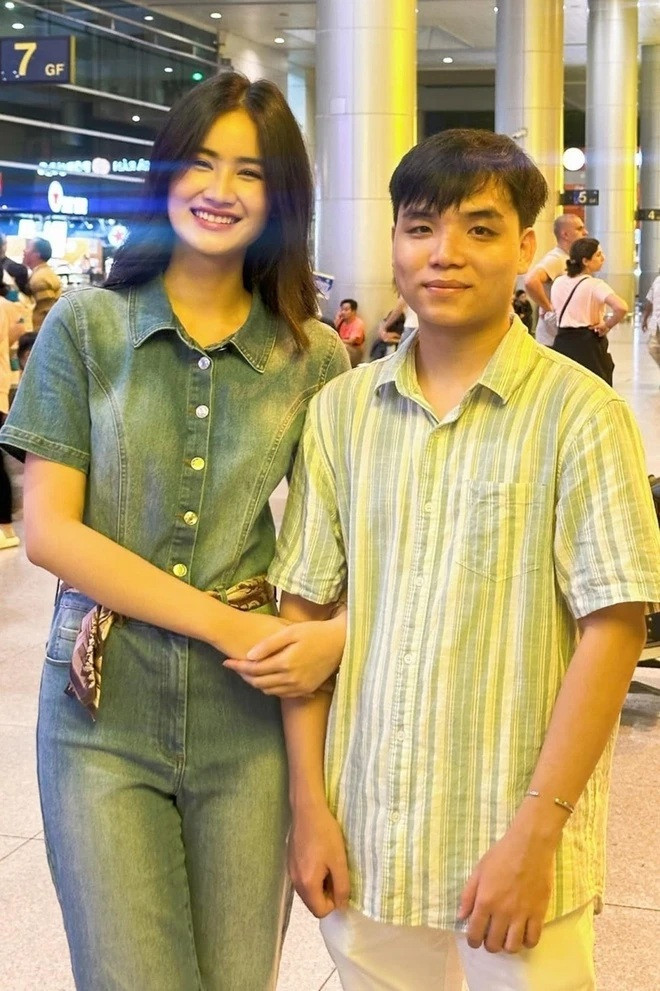 Hoa hậu Ý Nhi và bạn trai gắn bó bền chặt nhiều năm qua.