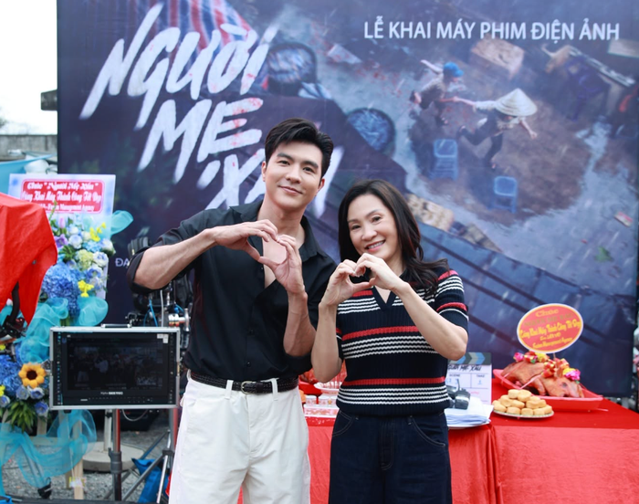 Steven Nguyễn đảm nhận vai con trai của nghệ sĩ Hồng Đào trong dự án điện ảnh mới. Ảnh: ĐPCC