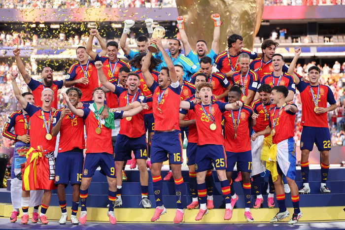 Tây Ban Nha lần thứ hai vô địch thế giới. Ảnh: FIFA