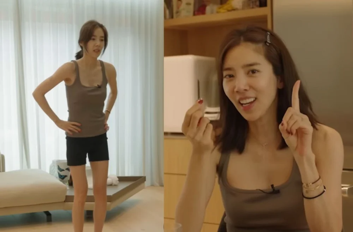 Những hình ảnh tập luyện đầy nghiêm ngặt của Son Dam Bi.