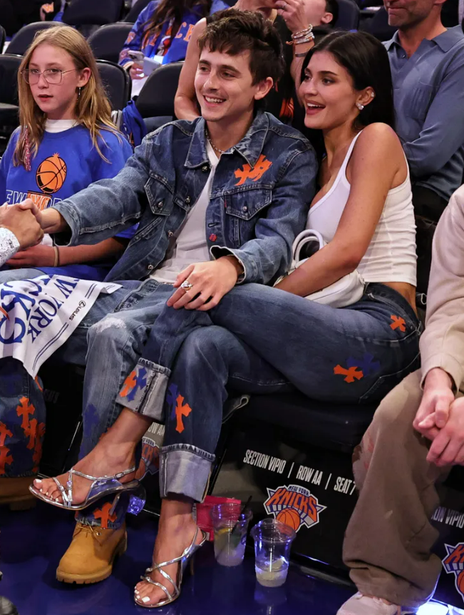 Kylie Jenner và Timothée Chalamet nhiều lần được bắt gặp đồng hành tại các sự kiện thể thao và giải trí lớn. Ảnh: Getty Images