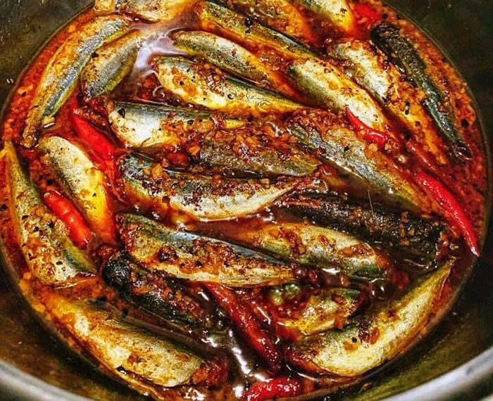 Cá nục kho. Ảnh: báo Văn Hóa