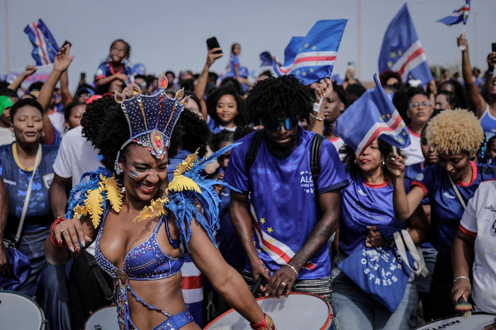 Cape Verde được chào đón ở quê nhà. Ảnh: FIFA
