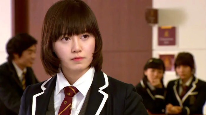 Năm 2009, sự nghiệp của Goo Hye Sun bước sang trang mới khi đóng chính trong phim Vườn sao băng. Ảnh: Cắt từ phim Vườn sao băng