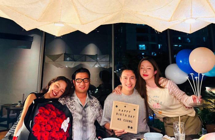 Quỳnh Nga và Việt Anh đang trở thành một trong những cặp đôi được quan tâm nhất của màn ảnh phía Bắc. Ảnh: FBNV.