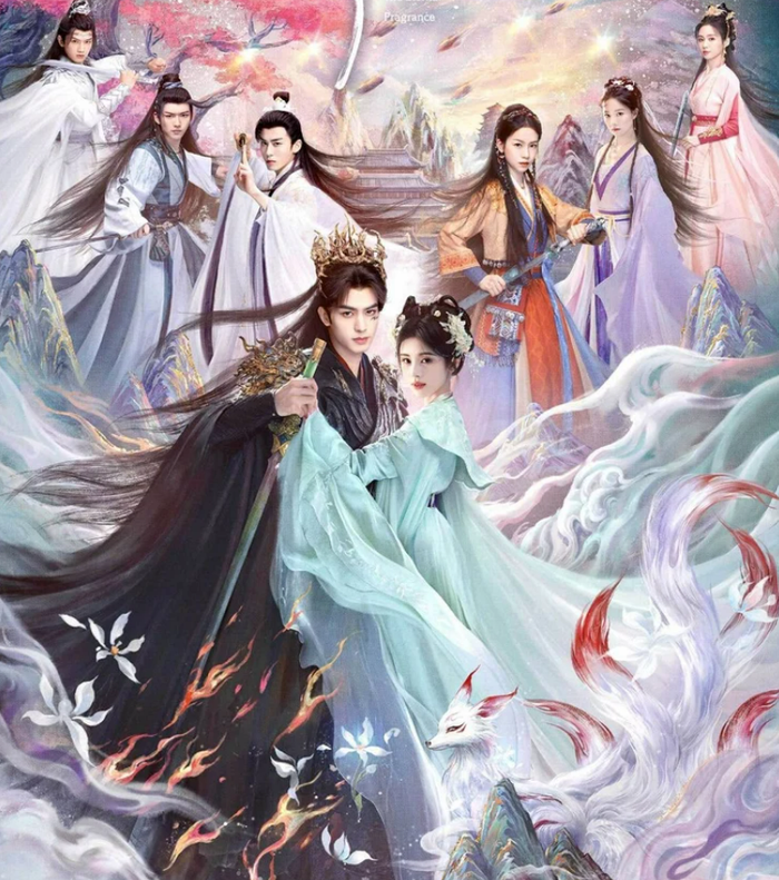 Thiên Hương do Tống Uy Long, Cúc Tịnh Y&nbsp;đóng chính. Ảnh: Weibo&nbsp;