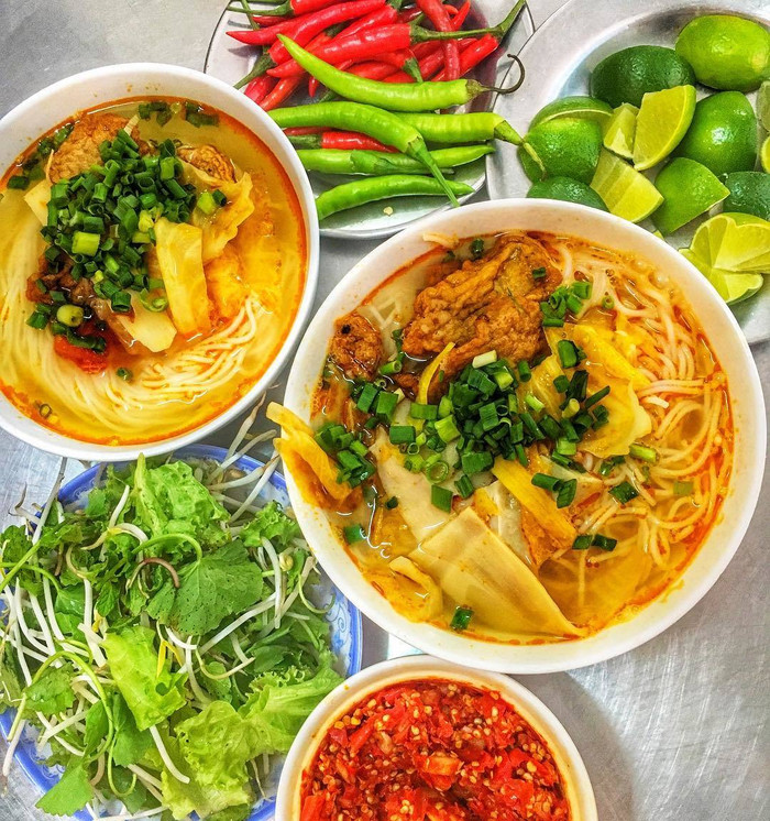 Bún chả cá Đà Nẵng. Ảnh: DanangZ