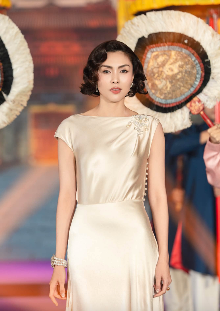 Tăng Thanh Hà đảm nhận vai Nam Phương Hoàng hậu trong Hoàng Hậu Cuối Cùng. (Ảnh: NSX)