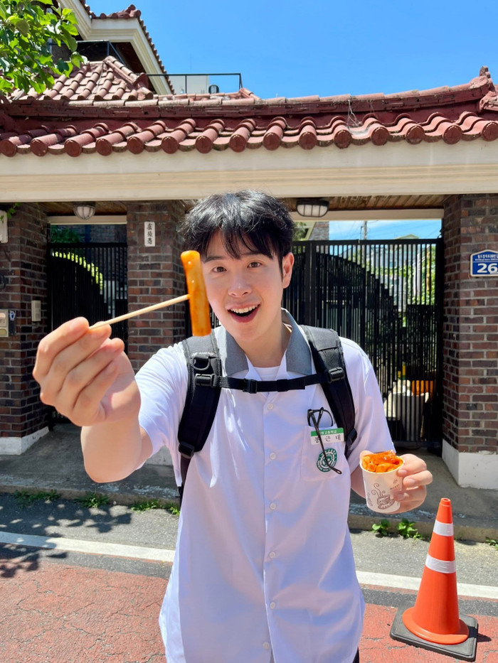 Pyo Ji Hoon được xác nhận chỉ bị thương nhẹ sau tai nạn. (Nguồn: Instagram nhân vật)