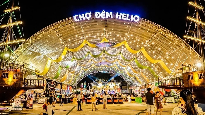 Chợ đêm Đà Nẵng. Ảnh: Sưu tầm Internet