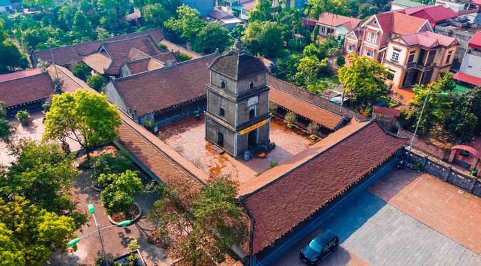 Chùa Dâu Bắc Ninh. Ảnh: Vương Lộc
