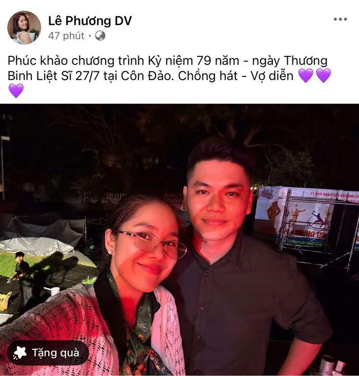 Cặp đôi thông tin. Ảnh: FBNV