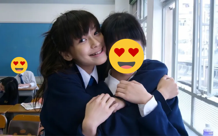 Nhiều khán giả nhận xét Angelababy vốn sở hữu nhan sắc nổi bật từ khi còn ngồi trên ghế nhà trường. Ảnh: QQ