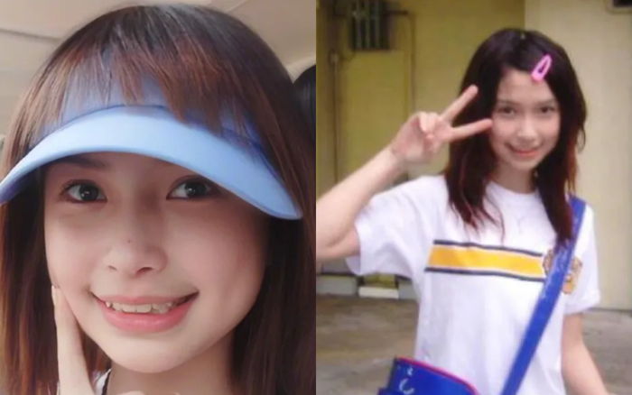 Ảnh cũ của Angelababy đang gây xôn xao cõi mạng. Ảnh: QQ