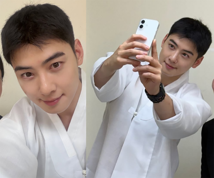 Cha Eun Woo gây chú ý với hình ảnh mới đây trong quân ngũ.