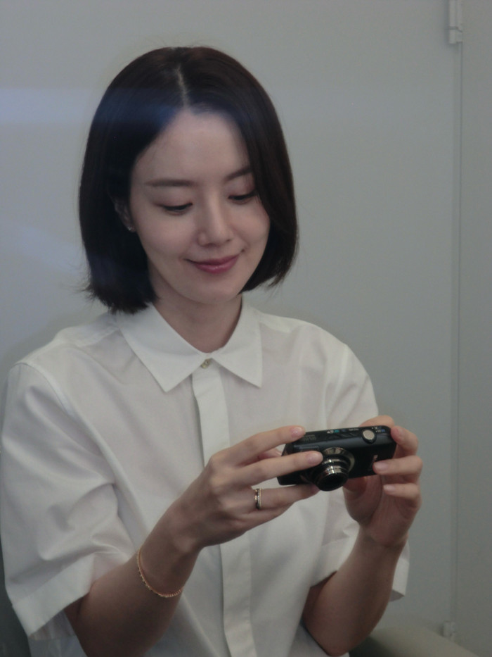 Moon Chae Won khoe diện mạo rạng rỡ sau khi kết hôn. (Nguồn: IGNV)