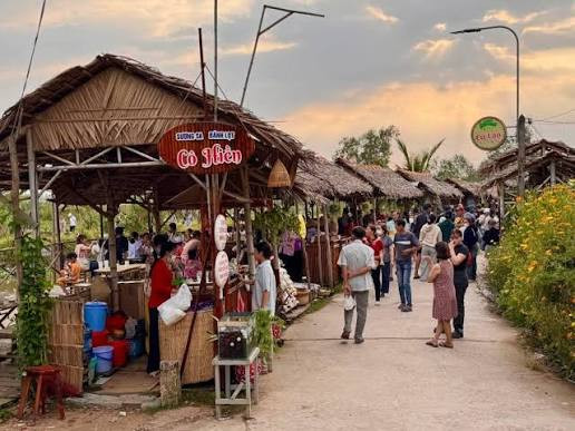Chợ quê Đồng Tháp. Ảnh: Du lịch Miền Tây