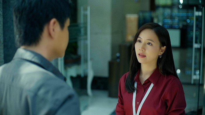 Tô Dũng và Minh Thu đảm nhận hai nhân vật Khánh và Phương. (Ảnh: VTV)