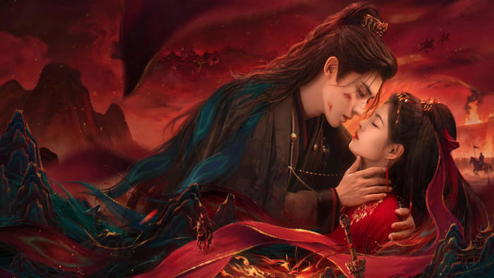 Tước Cốt do Hầu Minh Hạo, Amy đóng chính. Ảnh: Weibo