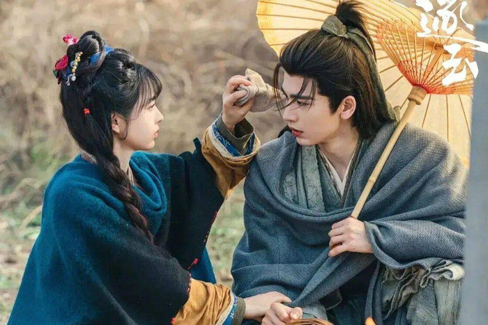 Trục Ngọc do Trương Lăng Hách, Điền Hi Vi đóng chính. Ảnh: Weibo