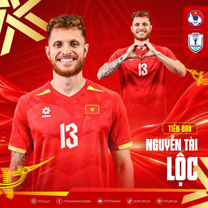 HLV Kim Sang Sik nhận tin tích cực về lực lượng khi Nguyễn Tài Lộc đã trở lại tập luyện cùng đội tuyển Việt Nam. Ảnh: VFF