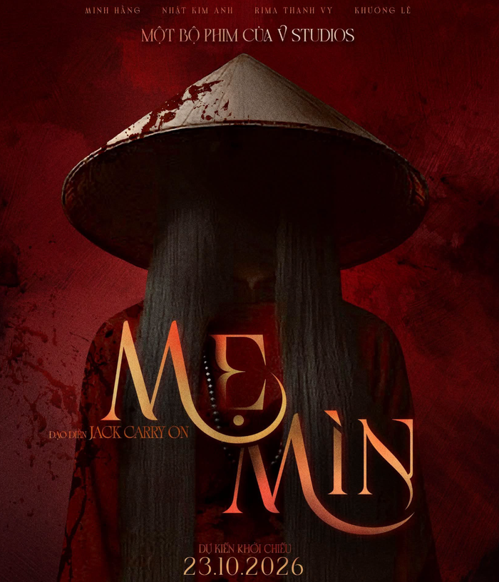 Mẹ Mìn quy tụ dàn sao đa thế hệ gồm Minh Hằng, Rima Thanh Vy, Đại Nghĩa, Phát La, Huỳnh Nhựt và Duy Khương, dự kiến công chiếu dịp Halloween 2026. Ảnh: NSX