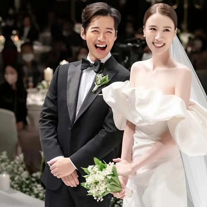 Vợ Nam Goong Min vừa sinh con trai. (Ảnh từ Star News Korea)
