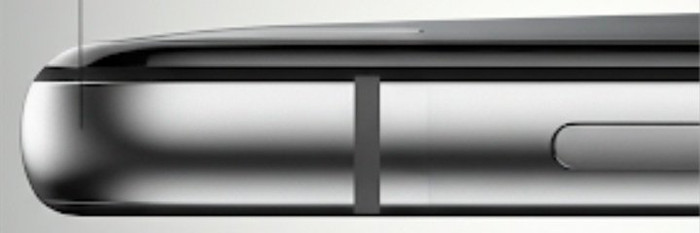 Các tin đồn cho rằng chiếc iPhone kỷ niệm này sẽ có viền mỏng 1,1mm với thiết kế bo tròn để phù hợp với thiết kế bốn cạnh cong, giúp toàn bộ chiếc điện thoại được liền mạch. Ảnh: X