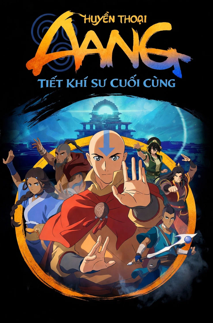 Bộ phim hoạt hình Avatar Aang: The Last Airbender chính thức ra mắt khán giả, đánh dấu màn tái xuất của nhóm Aang, Katara, Sokka, Toph và Zuko ở giai đoạn trưởng thành. Ảnh: NSX