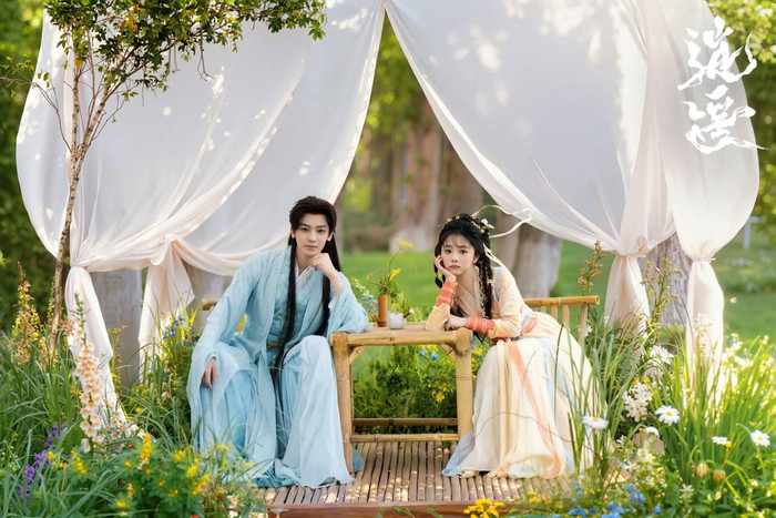 Hầu Minh Hạo và Đàm Tùng Vận là hai điểm sáng về tạo hình của Tiêu Dao. Ảnh: Weibo.