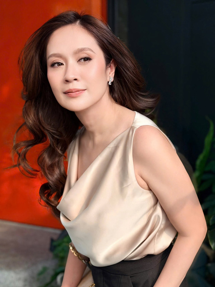 Thanh Thúy thường xuyên chia sẻ những quan điểm tích cực trên mạng xã hội. Ảnh: FBNV