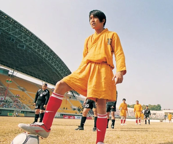 Xuất hiện trong Đội Bóng Thiếu Lâm (2001), câu nói được A Tinh dùng để vực dậy tinh thần những người đồng môn đã từ bỏ hy vọng.