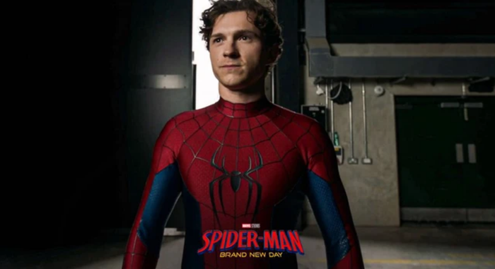 Hình ảnh của Tom Holland trong bộ phim Spider-Man: Brand New Day. Ảnh: Sony Pictures