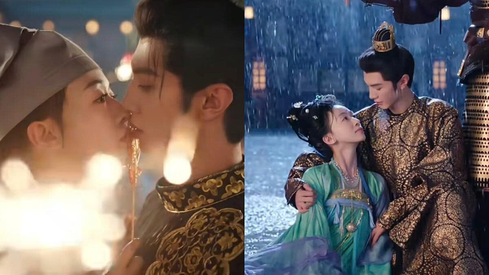 Ngô Cẩn Ngôn trở lại màn ảnh cổ trang sau thời gian sinh con, kết hợp cùng Trần Triết Viễn trong dự án mới. Ảnh: Sohu.