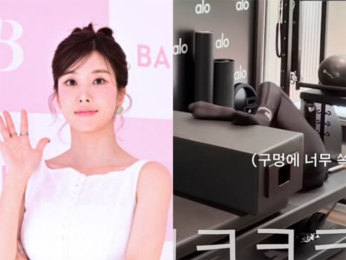 Kwon Eun Bi gặp sự cố 'dở khóc dở cười'.