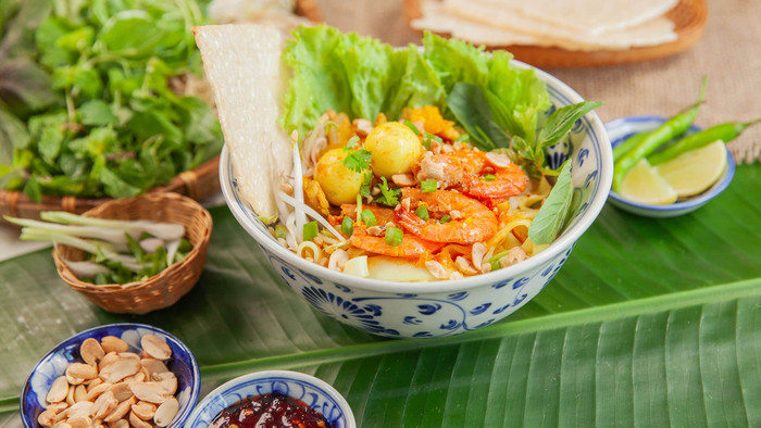 Mì Quảng Đà Nẵng. Ảnh: Trung tâm xúc tiến du lịch Đà Nẵng