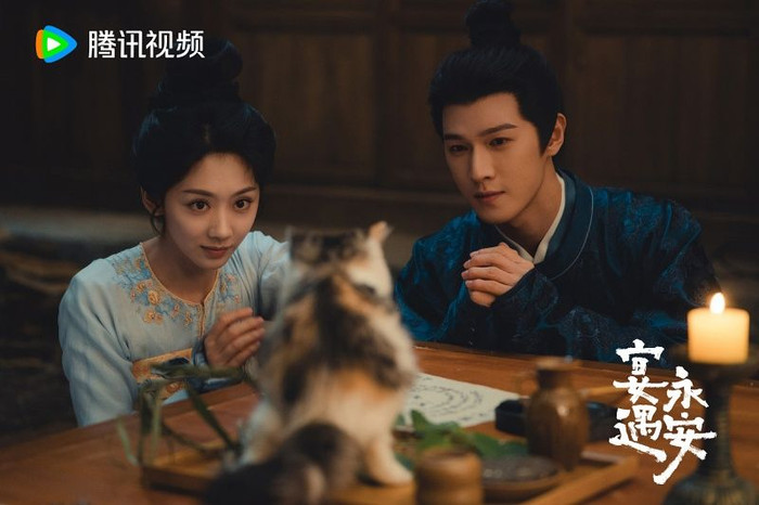 &nbsp;Yến Ngộ Vĩnh An do Vương Ảnh Lộ, Lý Quân Nhuệ đóng chính. Ảnh: Weibo