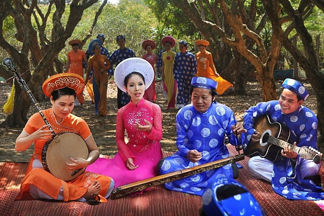 Nét đẹp đờn ca tài tử.