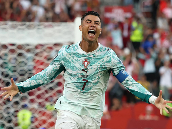 Ronaldo cùng Gonçalo Ramos đưa Bồ Đào Nha vượt qua Croatia ở vòng 1/16 World Cup 2026. Ảnh: FIFA