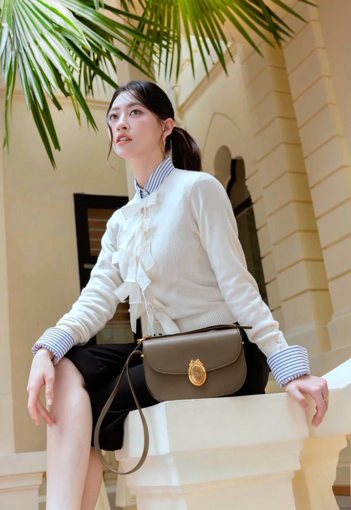 Lương Thùy Linh là nàng hậu có đôi chân thuộc Top dài nhất ở Việt Nam. Ảnh: FB Miss World Vietnam﻿