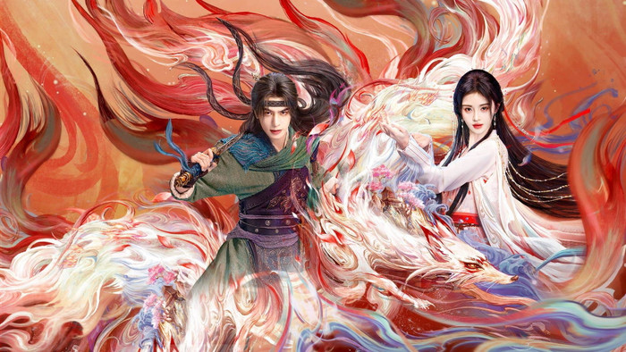 Sau khi lên sóng, Thiên Hương nhanh chóng trở thành tâm điểm của màn ảnh Hoa ngữ khi liên tục dẫn đầu các bảng xếp hạng về độ phổ biến. Ảnh: Weibo&nbsp;