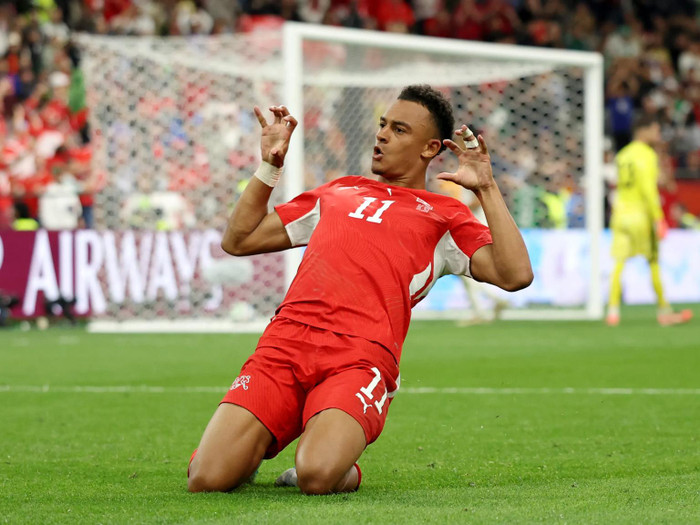 Thụy Sĩ thắng 2-0 để giành vé đi tiếp. Ảnh: FIFA&nbsp;