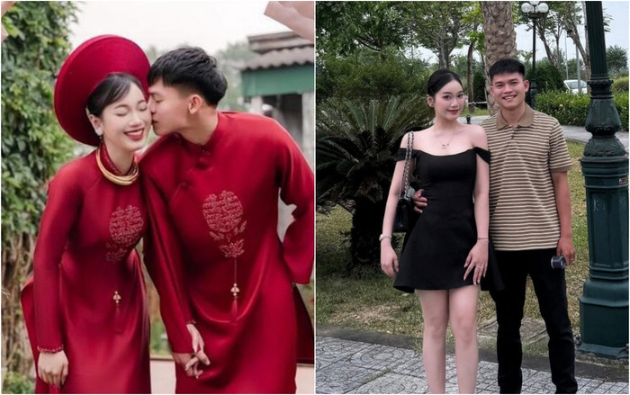 Vợ chồng cầu thủ Hồ Văn Cường đều cùng quê Nghệ An.