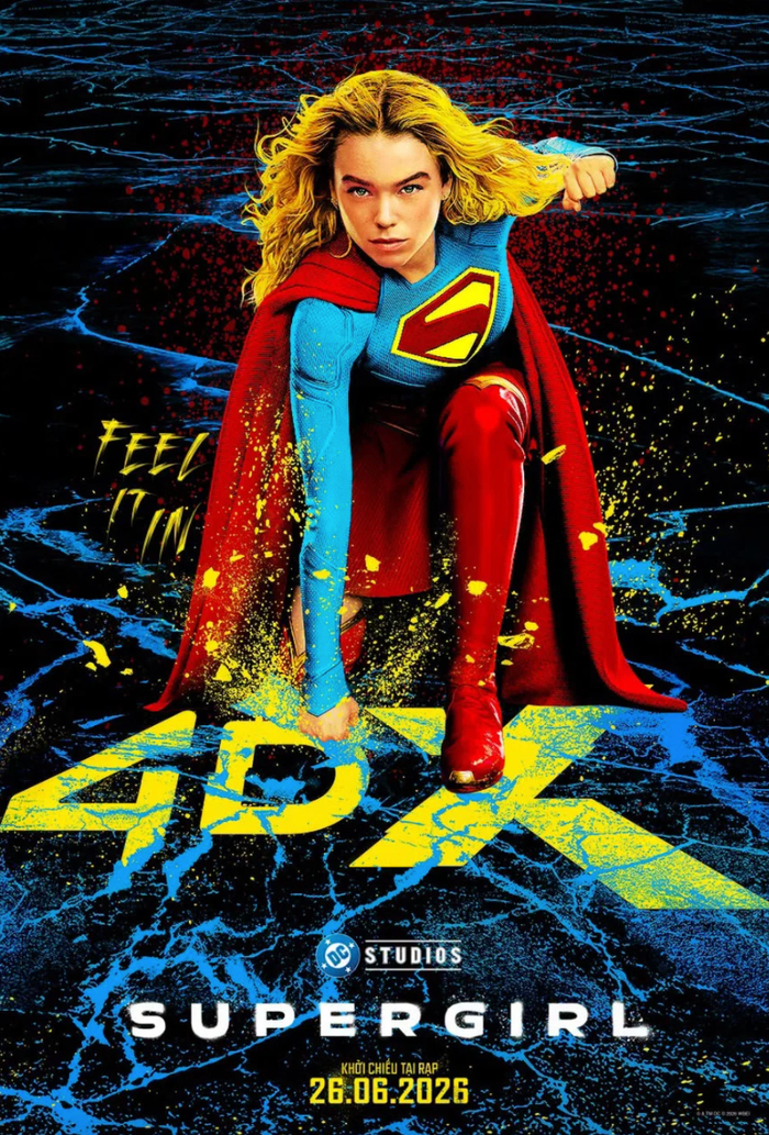Supergirl có màn ra mắt không như kỳ vọng tại phòng vé Việt Nam. Ảnh: NSX