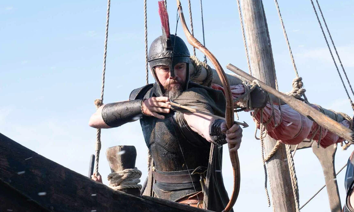 Tài tử Matt Damon hóa thân người anh hùng Odysseus trong 'The Odyssey'. Ảnh: Universal Pictures
