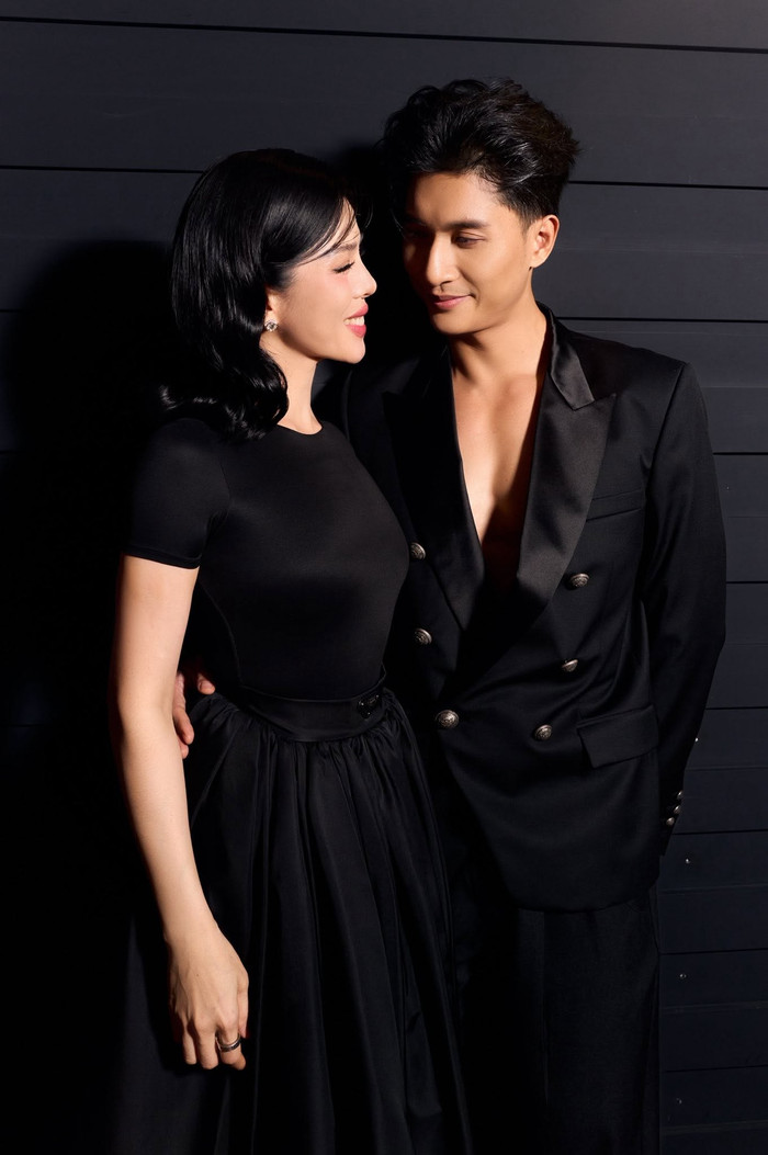 Lệ Quyên hiện có chuyện tình viên mãn bên Lâm Bảo Châu.